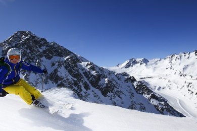 Skifahren im Ötztal