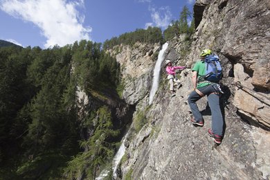 Klettersteig Lehner Wasserfall