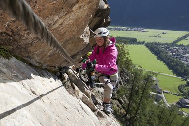 Klettersteig Lehner Wasserfall