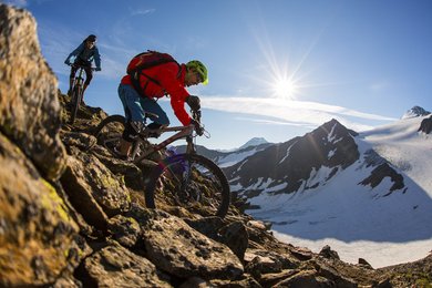 Mountainbiken im Ötztal